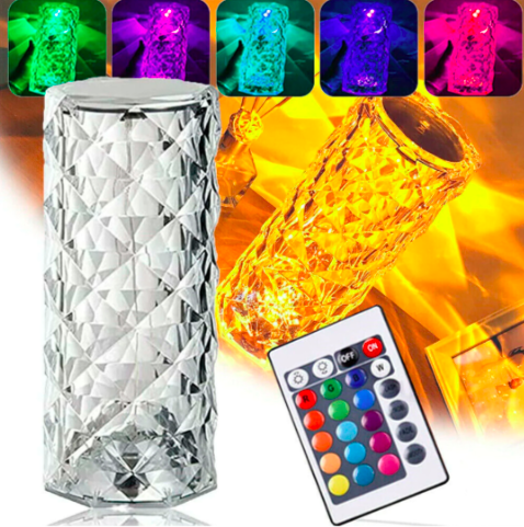 Miniatura 2 de Lampara RGB tactil Efecto Rosa